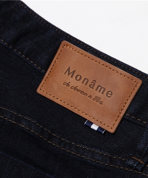 Moname(モナーム)の「【Moname(41161004)】CHARLOTTE TIGHT TAPERED(デニムパンツ・レディース・ネイビー・9号/7号/11号)」の7枚目の写真