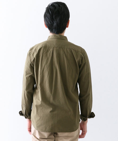 URBAN RESEARCH DOORS MENS（アーバンリサーチ ドアーズ メンズ）の「FORK＆SPOON ボイルベーシックシャツ（シャツ/ブラウス・メンズ・ブルー系その他/グレー系その他/ホワイト/カーキ・4/5）」の19枚目の写真