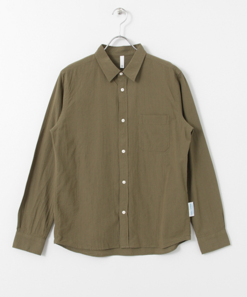 URBAN RESEARCH DOORS MENS（アーバンリサーチ ドアーズ メンズ）の「FORK＆SPOON ボイルベーシックシャツ（シャツ/ブラウス・メンズ・ブルー系その他/グレー系その他/ホワイト/カーキ・4/5）」の22枚目の写真