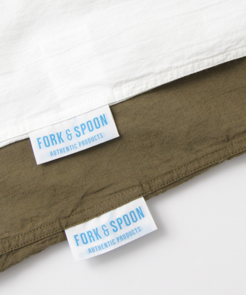 URBAN RESEARCH DOORS MENS（アーバンリサーチ ドアーズ メンズ）の「FORK＆SPOON ボイルベーシックシャツ（シャツ/ブラウス・メンズ・ブルー系その他/グレー系その他/ホワイト/カーキ・4/5）」の12枚目の写真