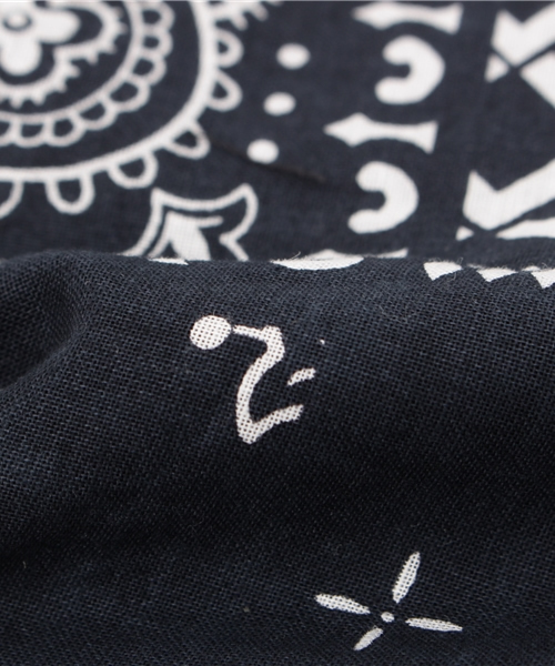 HARE（ハレ）の「バンダナトートBAG(HARE) （トートバッグ・メンズ・レッド/ネイビー・ONE SIZE）」の8枚目の写真