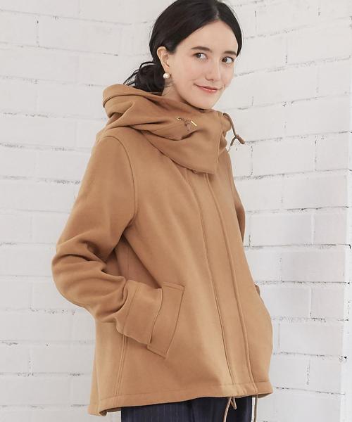 green label relaxing（グリーンレーベルリラクシング）の「◆CF W/P Aラインミリタリー SH/コート◆（その他アウター・レディース・ベージュ/オリーブ/ネイビー・36/38/40/42/44）」の2枚目の写真