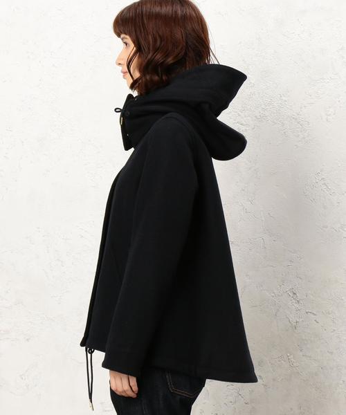 green label relaxing（グリーンレーベルリラクシング）の「◆CF W/P Aラインミリタリー SH/コート◆（その他アウター・レディース・ベージュ/オリーブ/ネイビー・36/38/40/42/44）」の16枚目の写真