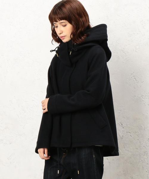 green label relaxing（グリーンレーベルリラクシング）の「◆CF W/P Aラインミリタリー SH/コート◆（その他アウター・レディース・ベージュ/オリーブ/ネイビー・36/38/40/42/44）」の17枚目の写真