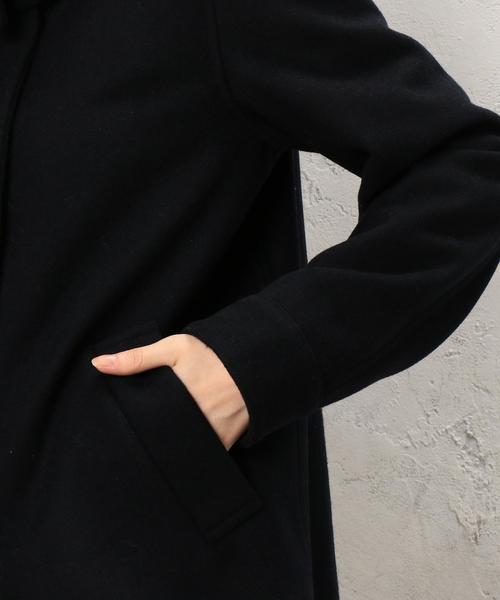 green label relaxing（グリーンレーベルリラクシング）の「◆CF W/P Aラインミリタリー SH/コート◆（その他アウター・レディース・ベージュ/オリーブ/ネイビー・36/38/40/42/44）」の18枚目の写真