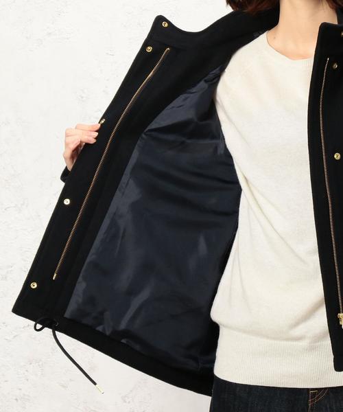 green label relaxing（グリーンレーベルリラクシング）の「◆CF W/P Aラインミリタリー SH/コート◆（その他アウター・レディース・ベージュ/オリーブ/ネイビー・36/38/40/42/44）」の19枚目の写真