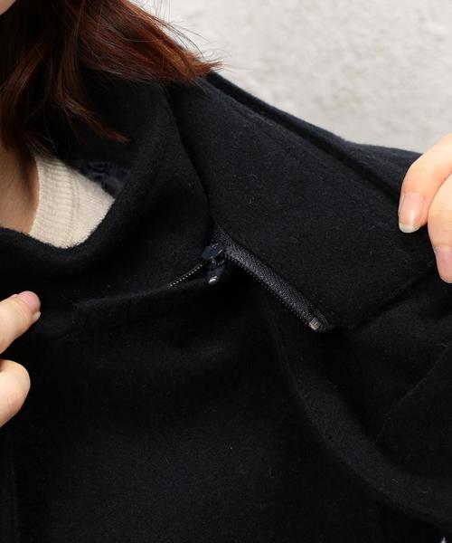 green label relaxing（グリーンレーベルリラクシング）の「◆CF W/P Aラインミリタリー SH/コート◆（その他アウター・レディース・ベージュ/オリーブ/ネイビー・36/38/40/42/44）」の10枚目の写真