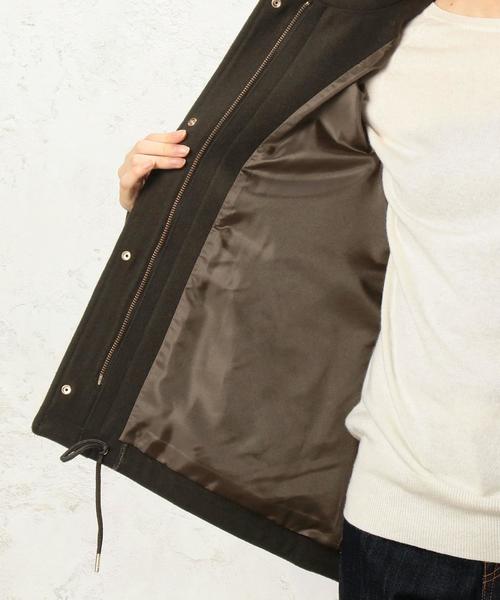 green label relaxing（グリーンレーベルリラクシング）の「◆CF W/P Aラインミリタリー SH/コート◆（その他アウター・レディース・ベージュ/オリーブ/ネイビー・36/38/40/42/44）」の7枚目の写真