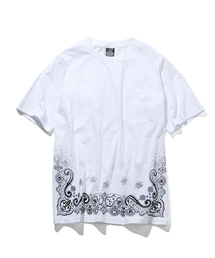 POCKET T-SHIRTS_GRADATION BANDANA