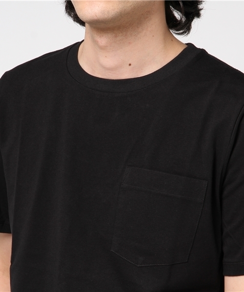 NUMBER (N)INE(ナンバーナイン)の「POCKET T-SHIRTS_GRADATION BANDANA(Tシャツ/カットソー・メンズ・ホワイト/ネイビー/ブラック/チャコールグレー・3/2/4)」の5枚目の写真