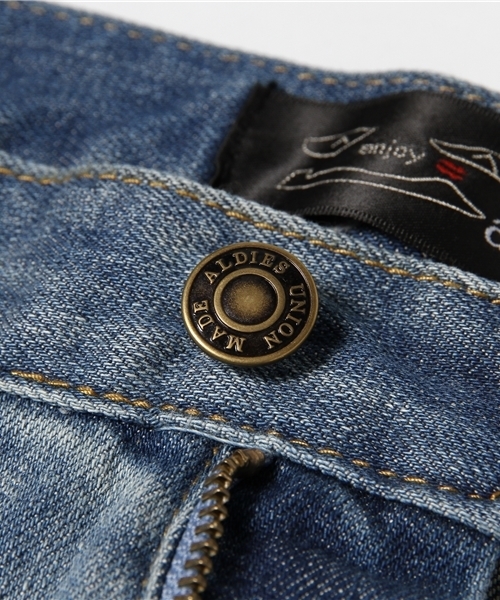 ALDIES アールディーズ　デニムパンツ ウエストゴム Denim Extensive Pants / デニムエクステンシブパンツ（デニム