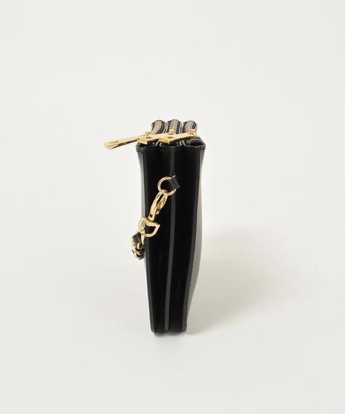 MARCO BIANCHINI（マルコビアンチーニ）の「MARCO BIANCHINI(マルコ ビアンキーニ):3ポケット ポシェット◇（ショルダーバッグ・レディース・レッド/ブラック・ONE SIZE）」の4枚目の写真