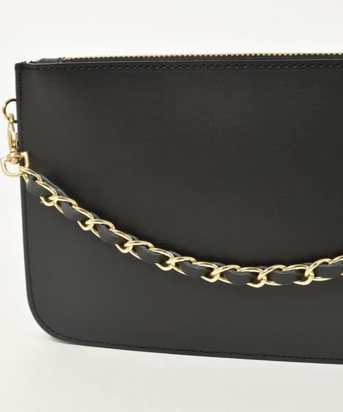 MARCO BIANCHINI（マルコビアンチーニ）の「MARCO BIANCHINI(マルコ ビアンキーニ):3ポケット ポシェット◇（ショルダーバッグ・レディース・レッド/ブラック・ONE SIZE）」の8枚目の写真