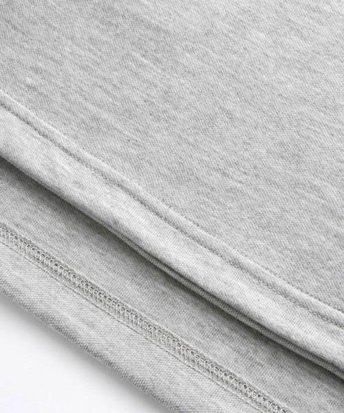 MONO-MART（モノマート）の「オーバーサイジング サイドスリットヘムライン/プルオーバーパーカー（パーカー・メンズ・杢グレー/ベージュ/ホワイト/ブラック/オリーブ/ネイビー/ワイン/ライトブラウン/スモークピンク/チャコール/キナリ/ダークブラウン/マスタード/ピンク系その他・M/L）」の15枚目の写真