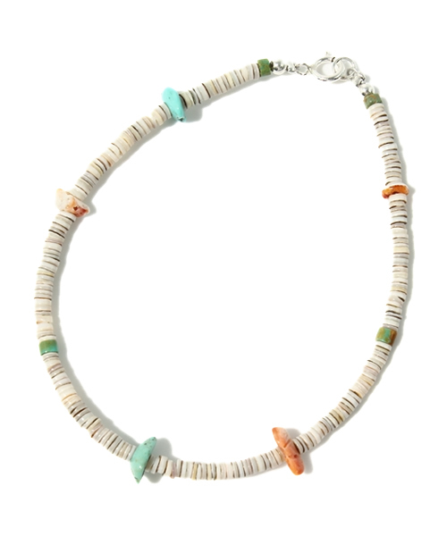 BEAUTY&YOUTH UNITED ARROWS（ビューティーアンドユースユナイテッドアローズ）の「＜Colina Yazzie＞ Beads Brac◆（ブレスレット・メンズ・ホワイト/ターコイズブルー/ブラウン/ベージュ/レッド/その他1・ONESIZE）」の4枚目の写真