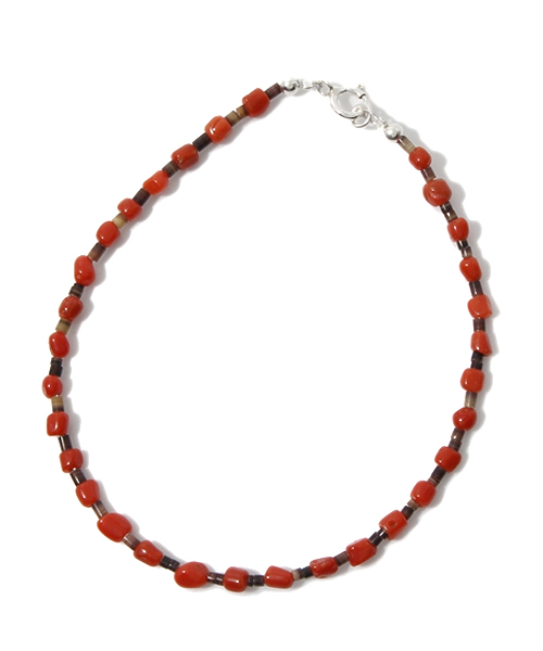 BEAUTY&YOUTH UNITED ARROWS（ビューティーアンドユースユナイテッドアローズ）の「＜Colina Yazzie＞ Beads Brac◆（ブレスレット・メンズ・ホワイト/ターコイズブルー/ブラウン/ベージュ/レッド/その他1・ONESIZE）」の5枚目の写真