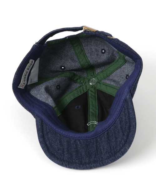 GRIN BUDDY（グリンバディ）の「【GRIN BUDDY(グリンバディ）】キッズロゴキャップ/Kids Sim Logo Cap（キャップ・キッズ・ブラック/ブルー/カーキ/ベージュ/ホワイト/ネイビー/ダークインディゴブルー/カモフラージュ/マスタード/レッド/ライトグレー/ピンク/キナリ/ライトベージュ/グリーン・52㎝/54㎝）」の21枚目の写真