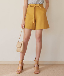 MERCURYDUO | ウエストリボン付チノショートパンツ(チノパンツ)