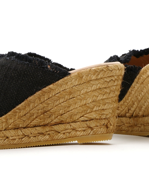 GAIMO(ガイモ)の「【GAIMO】ガイモ フリンジサボ (サンダル・レディース・ベージュ/ブラック・LARGE/MEDIUM)」の9枚目の写真