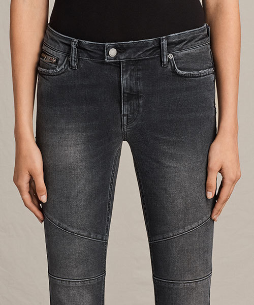 ALLSAINTS(オールセインツ)の「BIKER CROPPED JEANS(デニムパンツ・レディース・ダークグレー・25inch/29inch/30inch/26inch/27inch/28inch)」の10枚目の写真