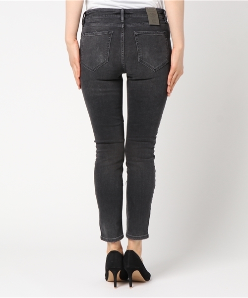 ALLSAINTS(オールセインツ)の「BIKER CROPPED JEANS(デニムパンツ・レディース・ダークグレー・25inch/29inch/30inch/26inch/27inch/28inch)」の4枚目の写真