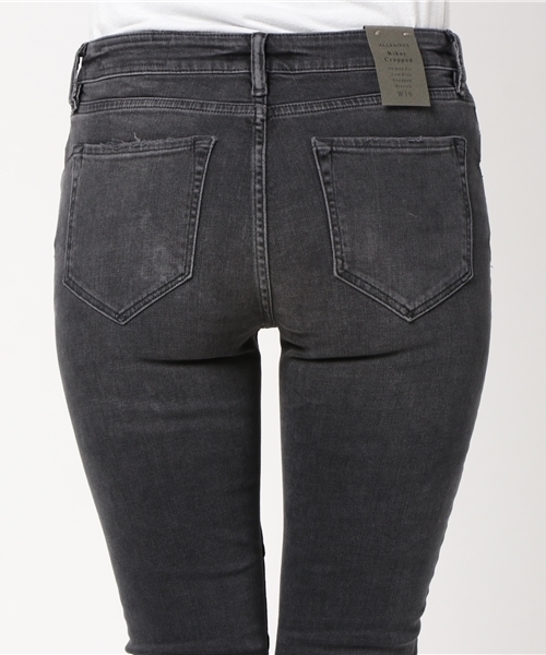 ALLSAINTS(オールセインツ)の「BIKER CROPPED JEANS(デニムパンツ・レディース・ダークグレー・25inch/29inch/30inch/26inch/27inch/28inch)」の6枚目の写真