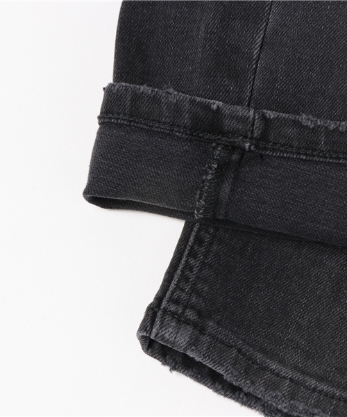 ALLSAINTS(オールセインツ)の「BIKER CROPPED JEANS(デニムパンツ・レディース・ダークグレー・25inch/29inch/30inch/26inch/27inch/28inch)」の12枚目の写真