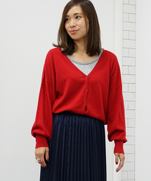 earth music&ecology | ガンガンカーディガン Vネック(カーディガン/ボレロ)