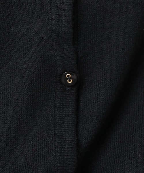 earth music&ecology(アースミュージックアンドエコロジー)の「ガンガンカーディガン Vネック(カーディガン/ボレロ・レディース・ブラック/グレイッシュベージュ/ブルーグリーン/マスタード/ライトグレー/レッド・FREE)」の10枚目の写真