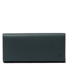 新品・未使用　LANVIN コレクション　メンズ　グリーン長財布 LANVIN COLLECTION EMBOSS COMBINATION かぶせ型長財布 商品