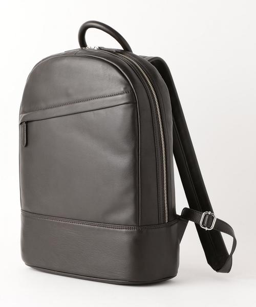 green label relaxing（グリーンレーベルリラクシング）の「F/NAPPA レザー デイパック / バックパック 2 ◆（バックパック/リュック・メンズ・ダークブラウン/ブラック・FREE）」の3枚目の写真