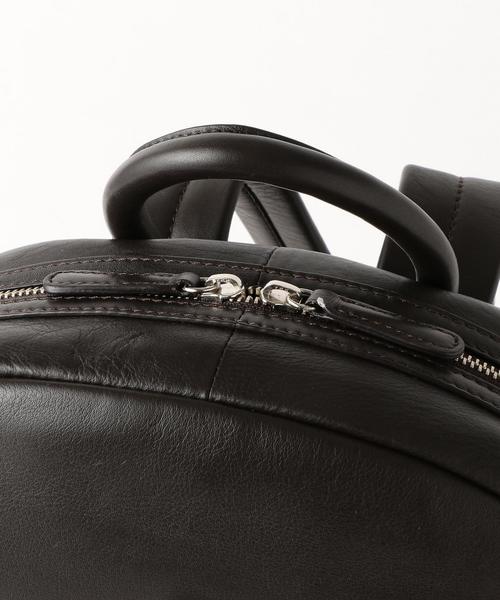 green label relaxing（グリーンレーベルリラクシング）の「F/NAPPA レザー デイパック / バックパック 2 ◆（バックパック/リュック・メンズ・ダークブラウン/ブラック・FREE）」の5枚目の写真