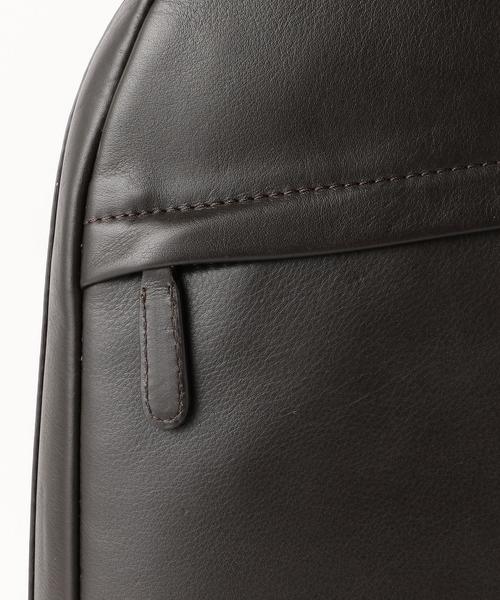 green label relaxing（グリーンレーベルリラクシング）の「F/NAPPA レザー デイパック / バックパック 2 ◆（バックパック/リュック・メンズ・ダークブラウン/ブラック・FREE）」の6枚目の写真