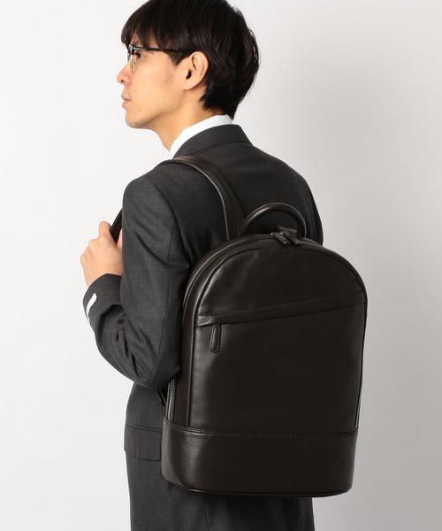 green label relaxing（グリーンレーベルリラクシング）の「F/NAPPA レザー デイパック / バックパック 2 ◆（バックパック/リュック・メンズ・ダークブラウン/ブラック・FREE）」の11枚目の写真