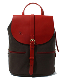 IL BISONTE / CANVAS x LEATHER / バックパック