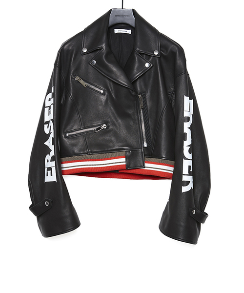 CHRISTIAN DADA(クリスチャンダダ)の「Print Ribbed Leather Short