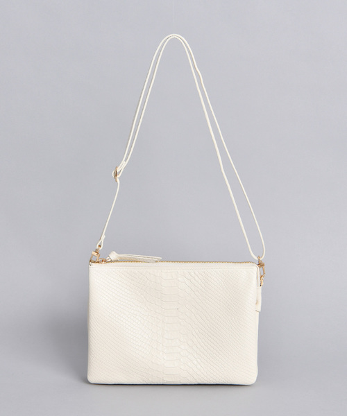 DouDou（ドゥドゥ）の「BIGトリオ（ショルダーバッグ・レディース・オフホワイト/ブラック/ベージュ・FREE）」の9枚目の写真