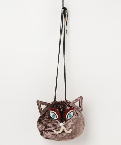 Casselini（キャセリーニ）の「CAT FACE BAG（ショルダーバッグ・レディース・ブラック/ブラウン/マスタード・FREE）」の3枚目の写真
