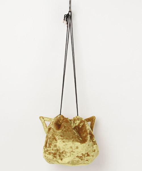 Casselini（キャセリーニ）の「CAT FACE BAG（ショルダーバッグ・レディース・ブラック/ブラウン/マスタード・FREE）」の4枚目の写真