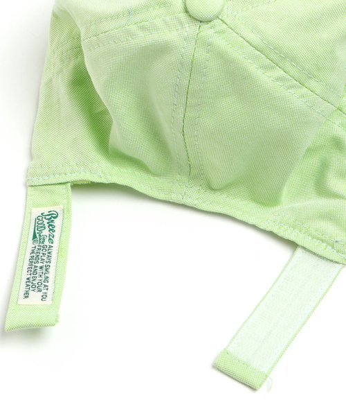 BREEZE（ブリーズ）の「シャンブレーキャップ（キャップ・キッズ・ライム/オフホワイト/ピンク/ブルー・50/54/58）」の20枚目の写真