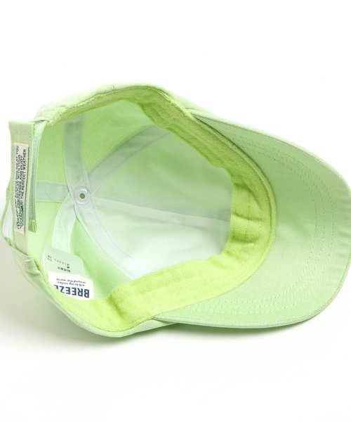 BREEZE（ブリーズ）の「シャンブレーキャップ（キャップ・キッズ・ライム/オフホワイト/ピンク/ブルー・50/54/58）」の21枚目の写真