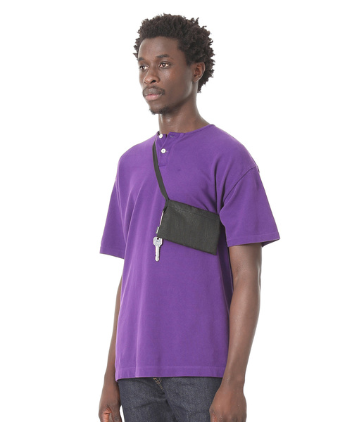 Sandinista(サンディニスタ)の「Daily Tiny Sacoche / デイリー極小サコッシュ(ショルダーバッグ・メンズ・ブラック/ネイビー/グリーン/グレー・FREE)」の5枚目の写真