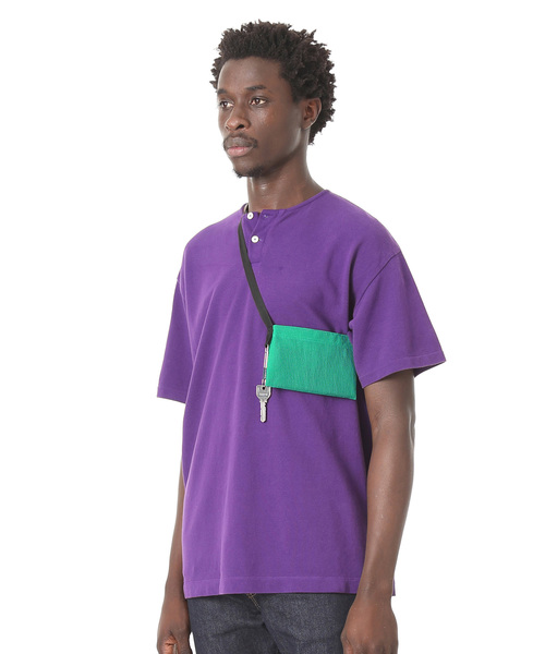 Sandinista(サンディニスタ)の「Daily Tiny Sacoche / デイリー極小サコッシュ(ショルダーバッグ・メンズ・ブラック/ネイビー/グリーン/グレー・FREE)」の8枚目の写真