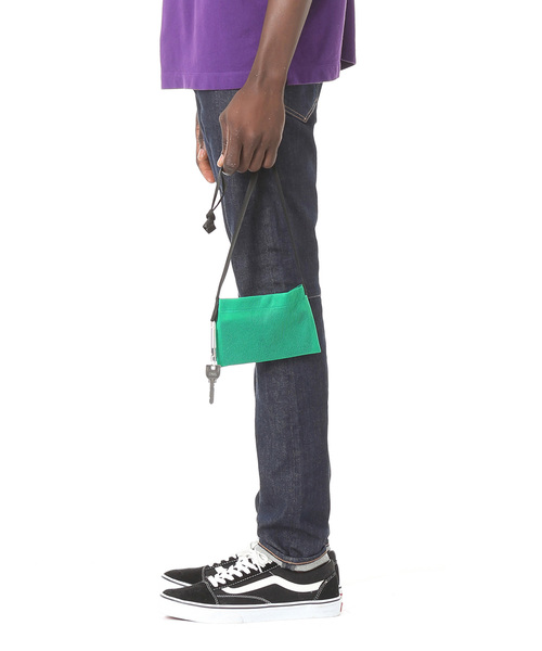 Sandinista(サンディニスタ)の「Daily Tiny Sacoche / デイリー極小サコッシュ(ショルダーバッグ・メンズ・ブラック/ネイビー/グリーン/グレー・FREE)」の12枚目の写真