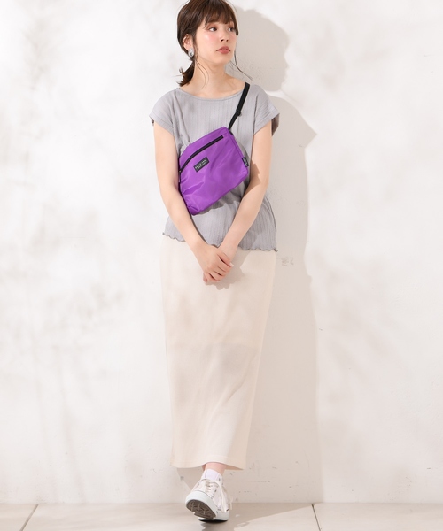 natural couture（ナチュラルクチュール）の「ワッフルロングスカート（スカート・レディース・ブラック/レッド/アイボリー/トップグレー/ピンクベージュ・FREE）」の9枚目の写真