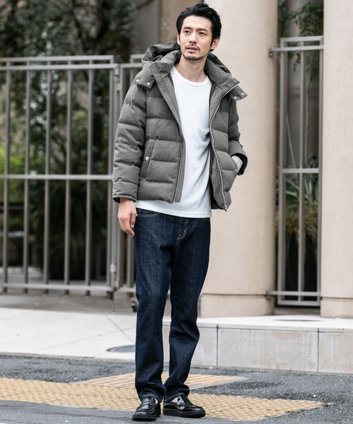 USS2 ダウンジャケット グレー URBAN RESEARCH Sonny Label（アーバンリサーチサニーレーベル）の