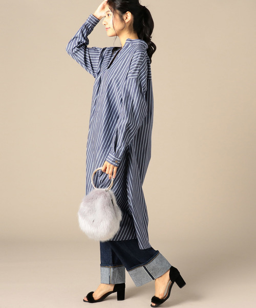 人気ショップが最安値挑戦 のストライプaラインワンピース 正規取扱店の