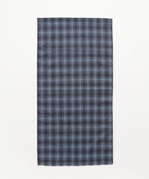 HELIOPOLE（エリオポール）の「AD 56 MILANO　ストール 45×180（マフラー・メンズ・ブラック系その他/ブラウン系その他/ブルー系その他/ホワイト×ブラック・F）」の4枚目の写真