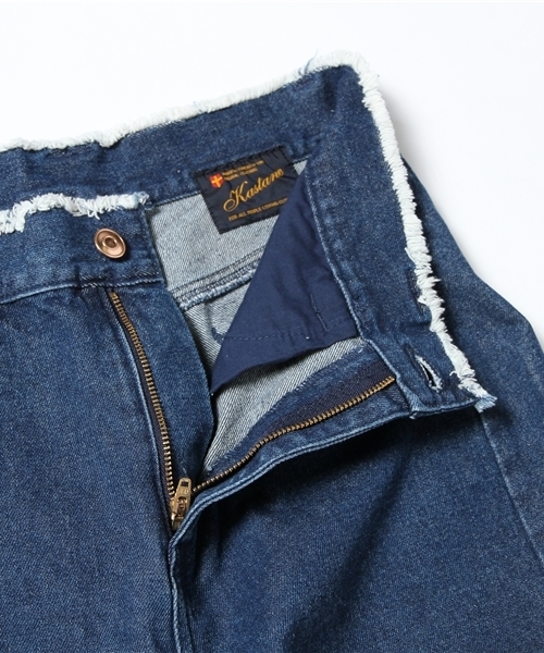 Kastane（カスタネ）の「サイズバリエSPT（その他パンツ・レディース・ブルー/グレー/ブラック・X-SMALL/SMALL/MEDIUM/LARGE）」の9枚目の写真