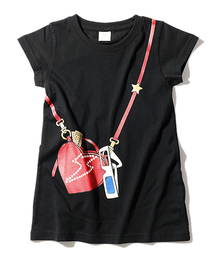 devirock | 全20柄 プリント半袖チュニック(チュニック)